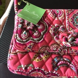 New Vera Bradley coral clutch